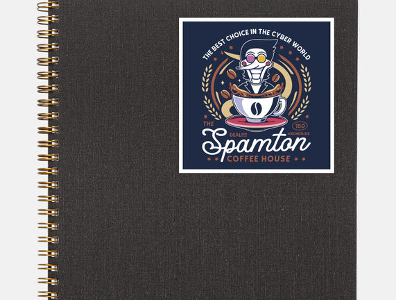 Spamton Coffee Emblem