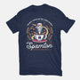 Spamton Coffee Emblem-Womens-Fitted-Tee-LAGELANTEE