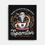 Spamton Coffee Emblem-None-Stretched-Canvas-LAGELANTEE
