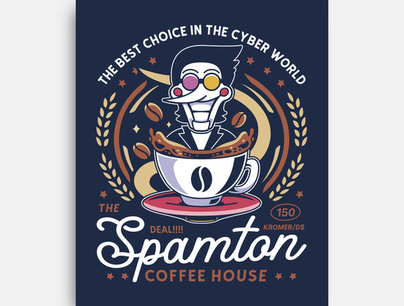 Spamton Coffee Emblem