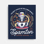 Spamton Coffee Emblem-None-Stretched-Canvas-LAGELANTEE