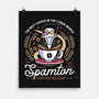 Spamton Coffee Emblem-None-Matte-Poster-LAGELANTEE