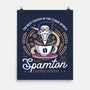 Spamton Coffee Emblem-None-Matte-Poster-LAGELANTEE
