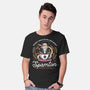 Spamton Coffee Emblem-Mens-Basic-Tee-LAGELANTEE