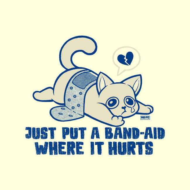Just A Band-Aid Where It Hurts-None-Adjustable Tote-Bag-worlddominationforcats