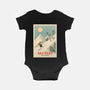 Ski Fast-Baby-Basic-Onesie-dfonseca