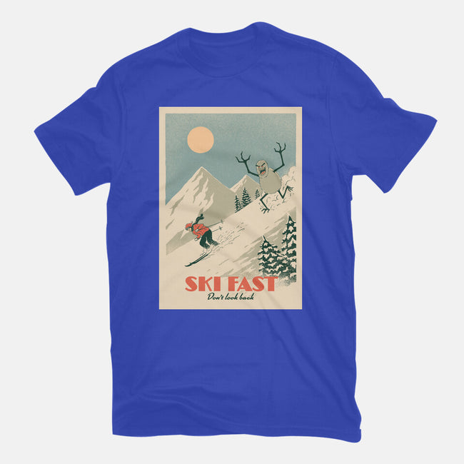 Ski Fast-Mens-Premium-Tee-dfonseca