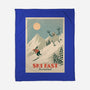 Ski Fast-None-Fleece-Blanket-dfonseca