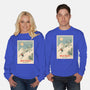 Ski Fast-Unisex-Crew Neck-Sweatshirt-dfonseca