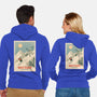 Ski Fast-Unisex-Zip-Up-Sweatshirt-dfonseca