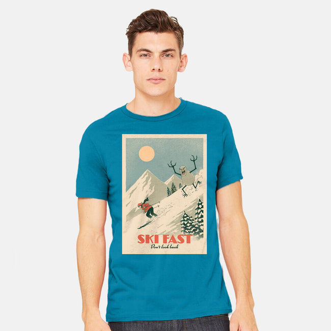 Ski Fast-Mens-Heavyweight-Tee-dfonseca
