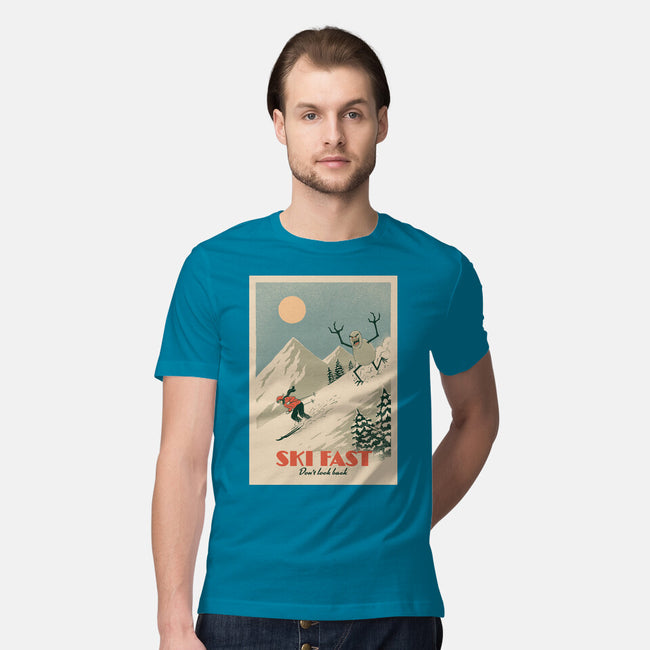 Ski Fast-Mens-Premium-Tee-dfonseca