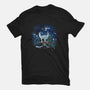Christmas Hollow Night-Womens-Fitted-Tee-dandingeroz