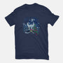 Christmas Hollow Night-Womens-Fitted-Tee-dandingeroz