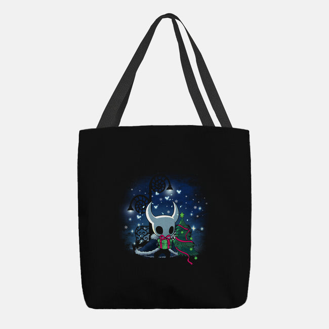 Christmas Hollow Night-None-Basic Tote-Bag-dandingeroz