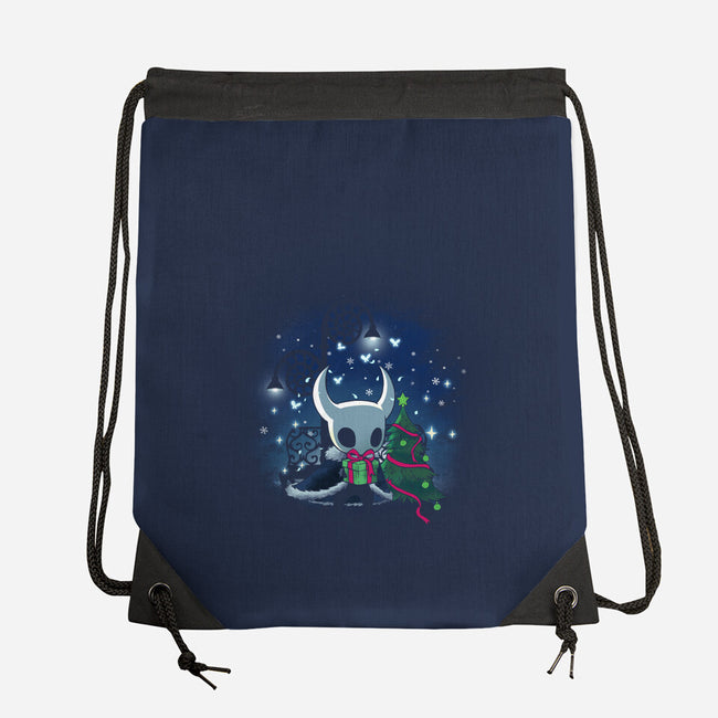 Christmas Hollow Night-None-Drawstring-Bag-dandingeroz