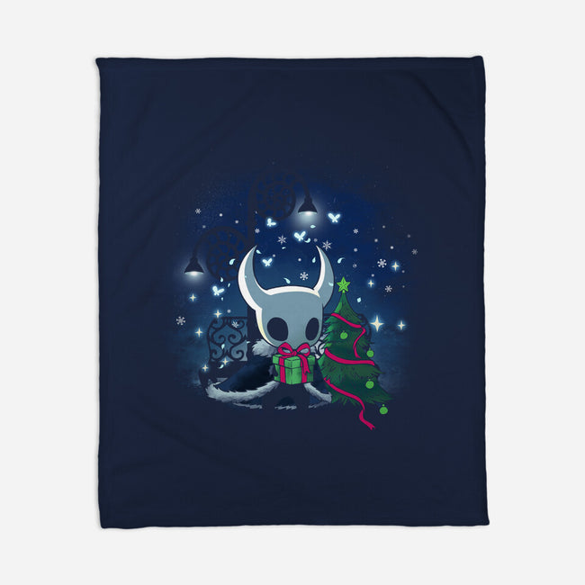 Christmas Hollow Night-None-Fleece-Blanket-dandingeroz
