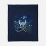 Christmas Hollow Night-None-Fleece-Blanket-dandingeroz