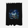 Christmas Hollow Night-None-Polyester-Shower Curtain-dandingeroz
