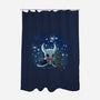 Christmas Hollow Night-None-Polyester-Shower Curtain-dandingeroz