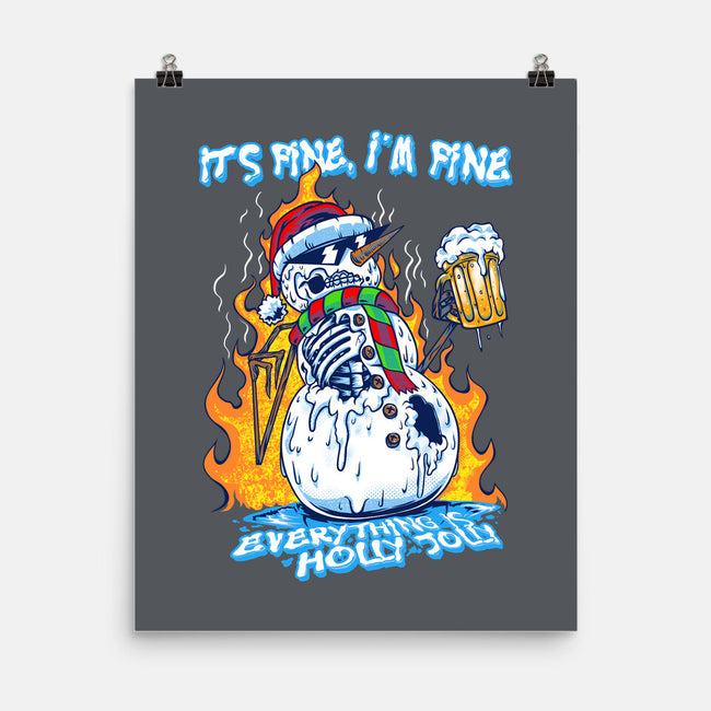 Everything Is Holly Jolly-None-Matte-Poster-joerawks