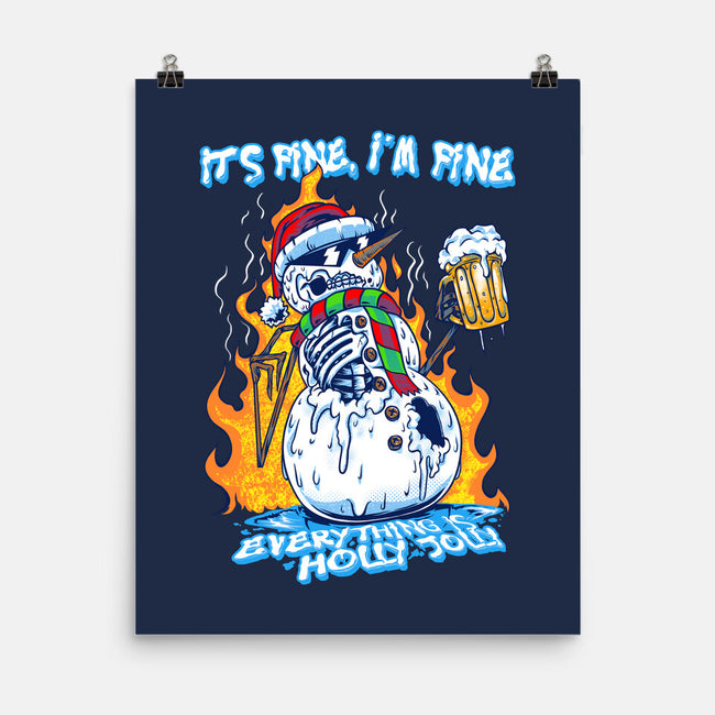 Everything Is Holly Jolly-None-Matte-Poster-joerawks