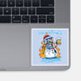 Everything Is Holly Jolly-None-Glossy-Sticker-joerawks