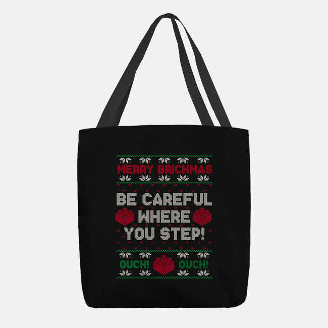 Merry Brickmas-None-Basic Tote-Bag-Melonseta