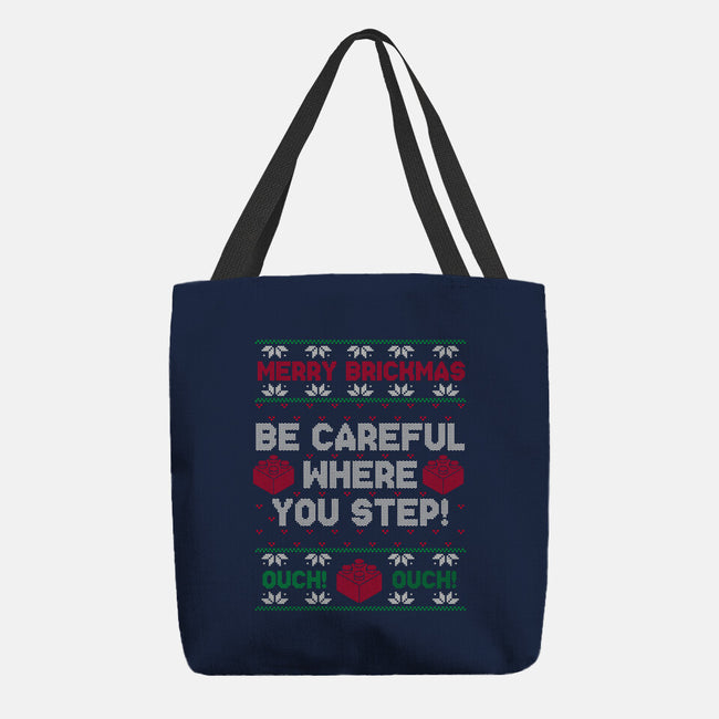 Merry Brickmas-None-Basic Tote-Bag-Melonseta