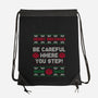 Merry Brickmas-None-Drawstring-Bag-Melonseta
