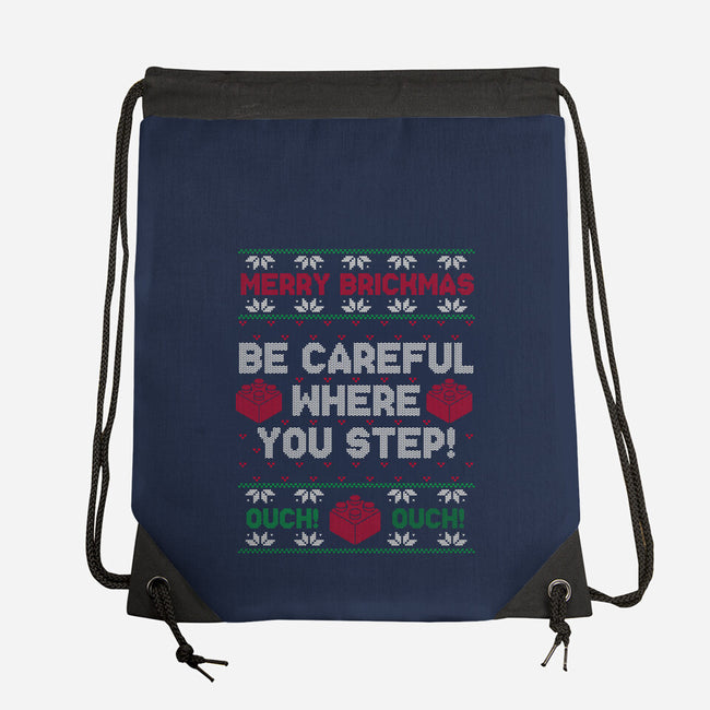 Merry Brickmas-None-Drawstring-Bag-Melonseta
