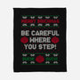Merry Brickmas-None-Fleece-Blanket-Melonseta