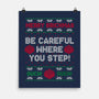 Merry Brickmas-None-Matte-Poster-Melonseta
