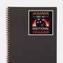 Humans Are My Emotional Trigger-None-Glossy-Sticker-Vallina84