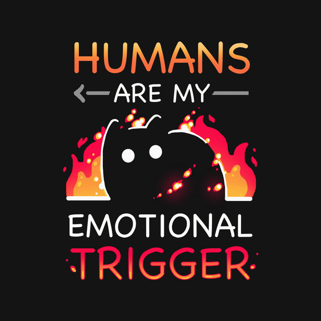 Humans Are My Emotional Trigger-None-Basic Tote-Bag-Vallina84