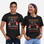 Humans Are My Emotional Trigger-Unisex-Basic-Tee-Vallina84