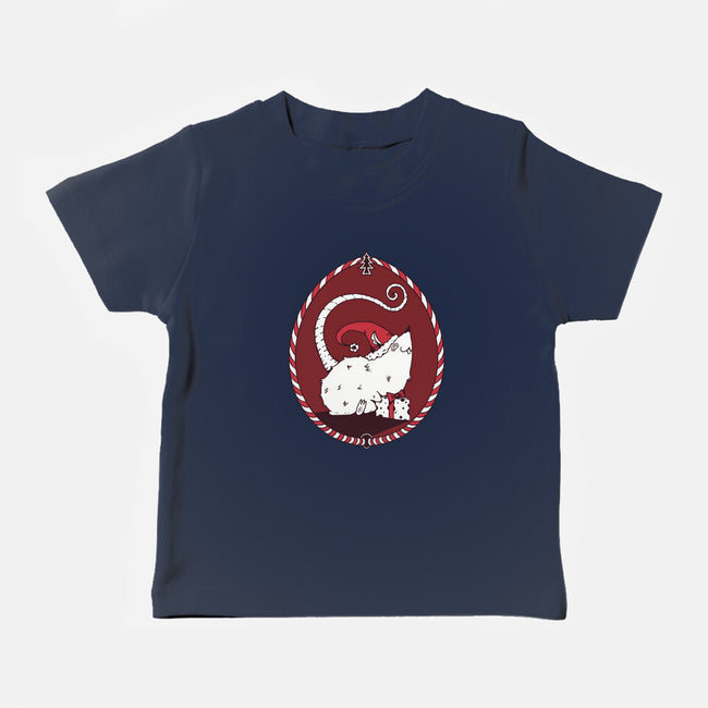 Christmas Rat-Baby-Basic-Tee-D_McCurdy_Art