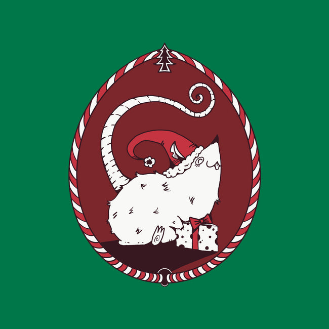 Christmas Rat-None-Drawstring-Bag-D_McCurdy_Art