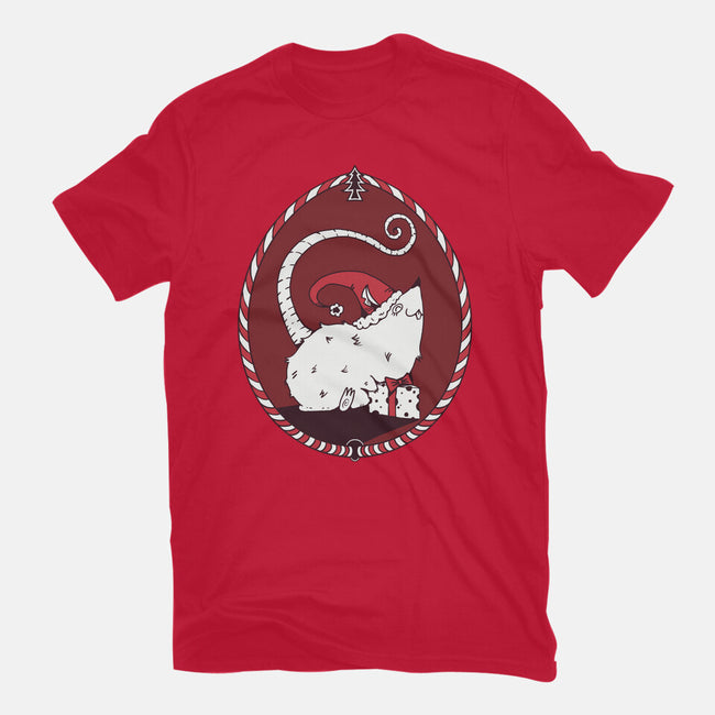 Christmas Rat-Mens-Premium-Tee-D_McCurdy_Art