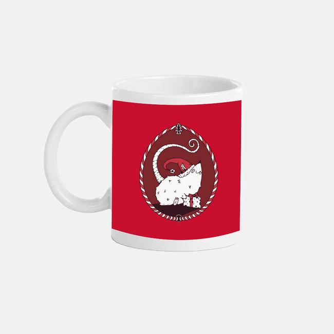 Christmas Rat-None-Mug-Drinkware-D_McCurdy_Art