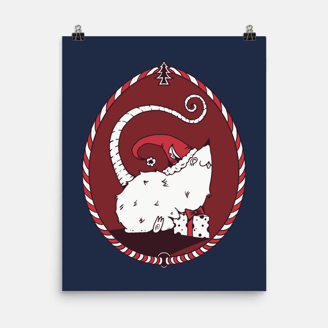 Christmas Rat-None-Matte-Poster-D_McCurdy_Art
