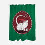 Christmas Rat-None-Polyester-Shower Curtain-D_McCurdy_Art