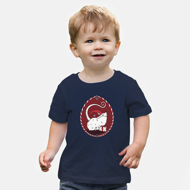 Christmas Rat-Baby-Basic-Tee-D_McCurdy_Art