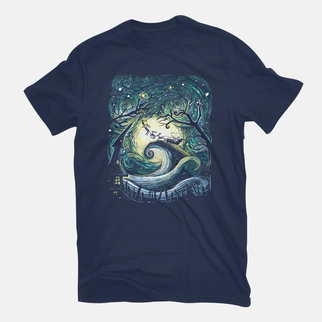 Starry Nightmare-Womens-Basic-Tee-zascanauta