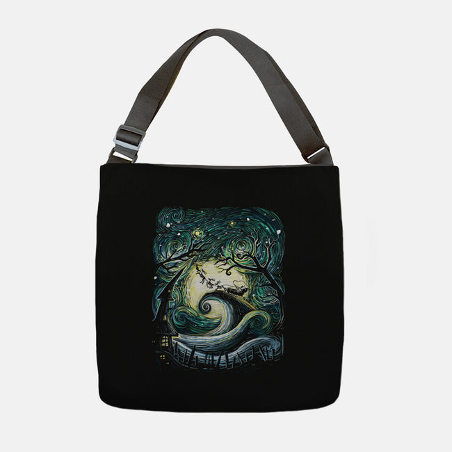 Starry Nightmare-None-Adjustable Tote-Bag-zascanauta