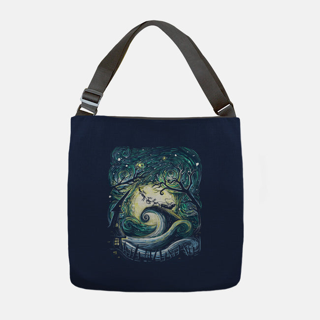 Starry Nightmare-None-Adjustable Tote-Bag-zascanauta