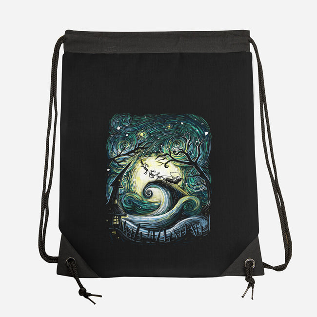 Starry Nightmare-None-Drawstring-Bag-zascanauta