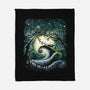 Starry Nightmare-None-Fleece-Blanket-zascanauta