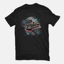The Great Galactic Battle-Womens-Fitted-Tee-glitchygorilla