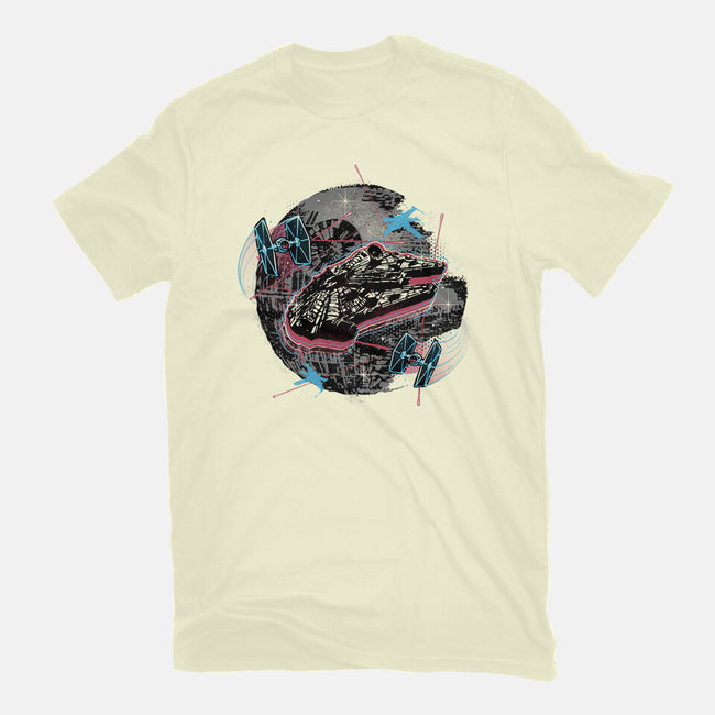 The Great Galactic Battle-Mens-Premium-Tee-glitchygorilla